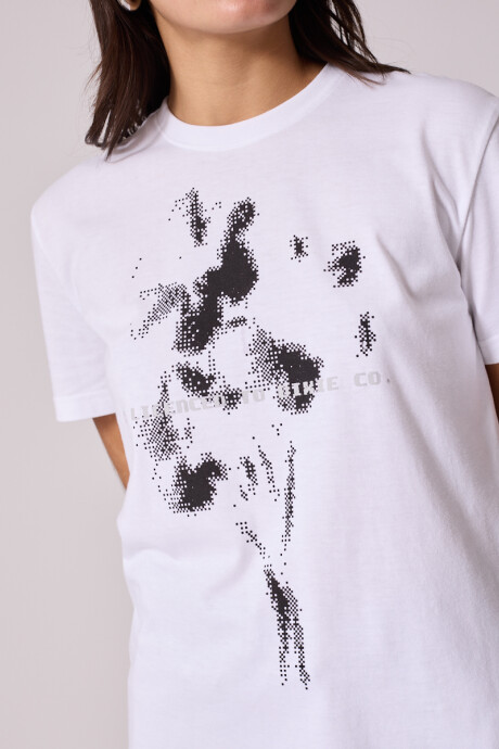 T-SHIRT TIBAN DIXIE Blanco