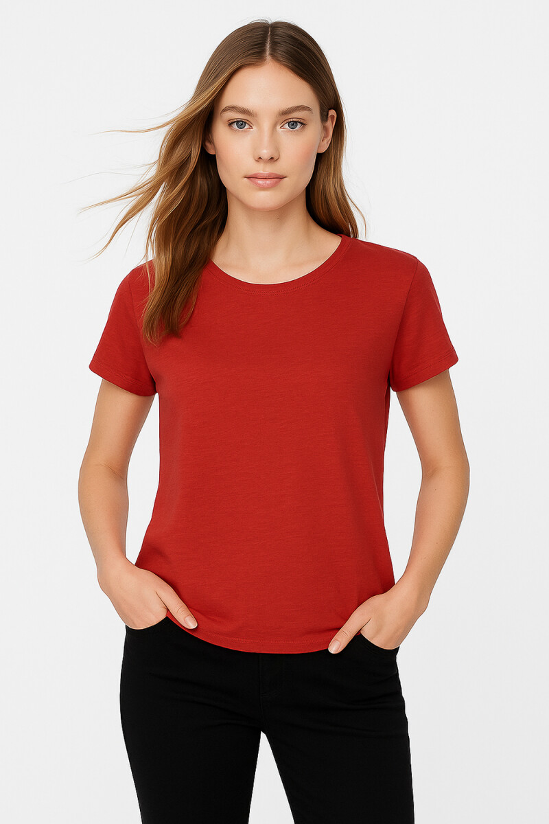 Remera Cordata - Cereza 