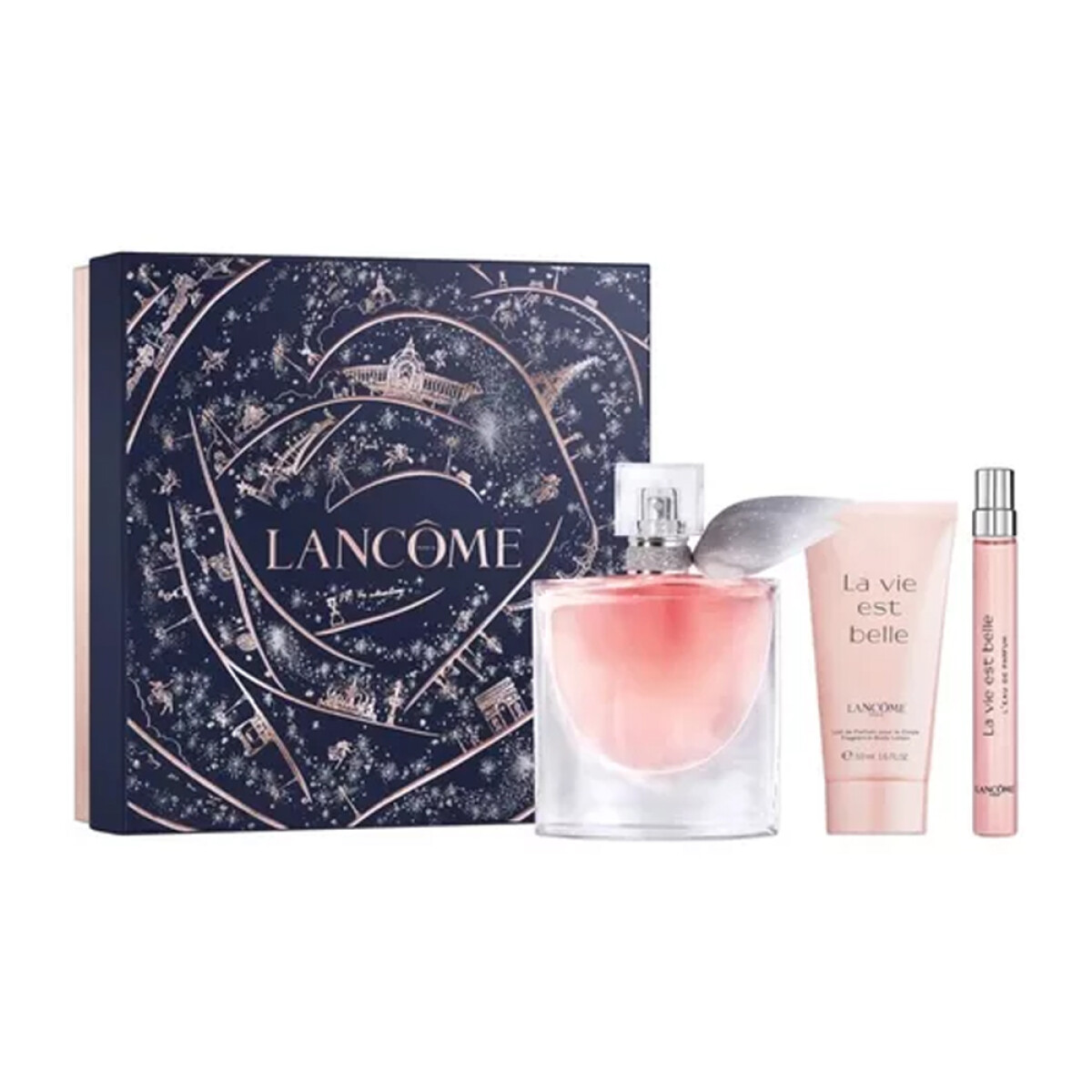 Set Lancome La Vie Est Belle Edp 50 + edp 10 Ml + Body Lotion 50ml 