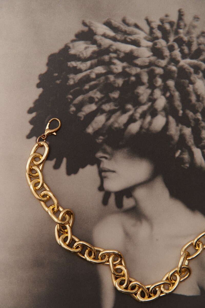 COLLAR CADENA CORTO ORO