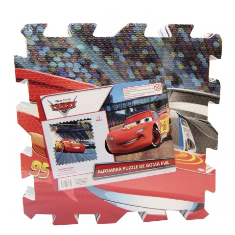 Alfombra Puzzle Disney Cars de Goma Eva U