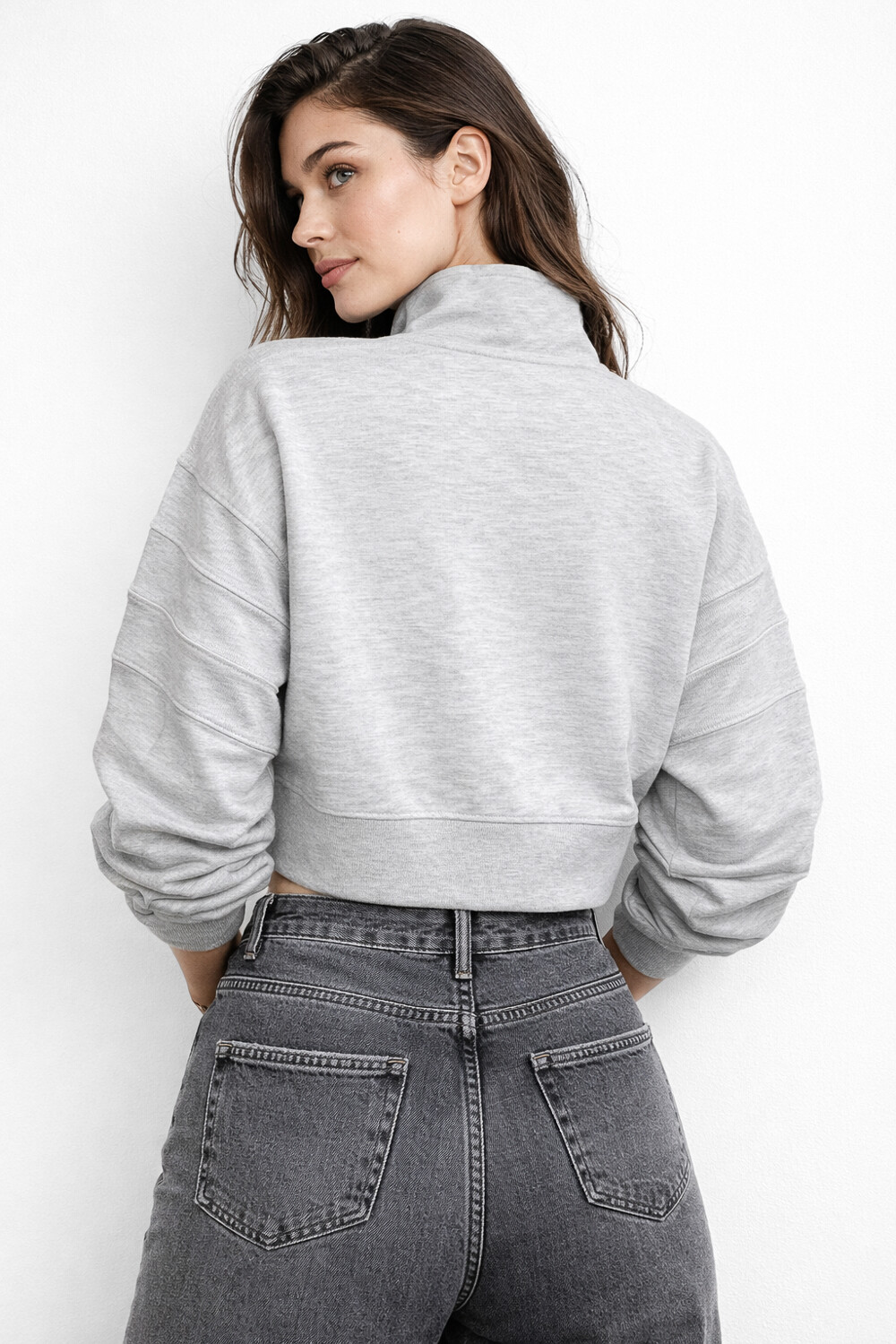Buzo Brizzet Gris Melange