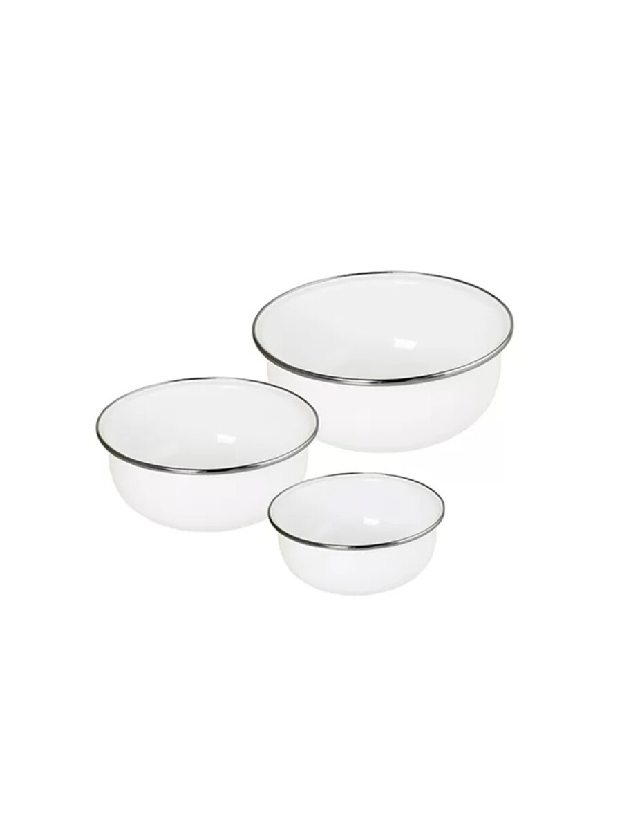 Set de Bowls - Blanco 