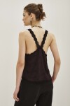 Top Daisy Studs Negro