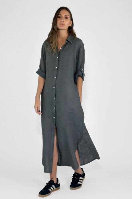 VESTIDO VENETO Gris