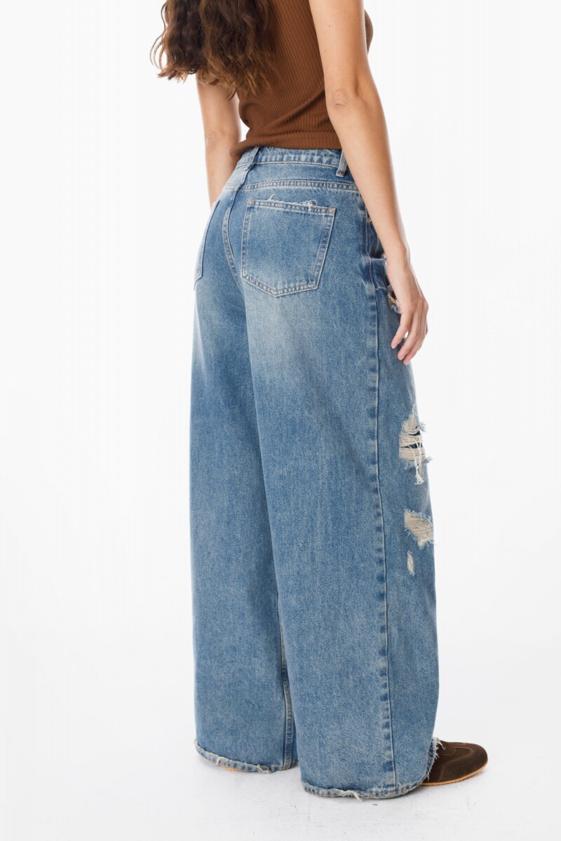 Jean Trash Azul