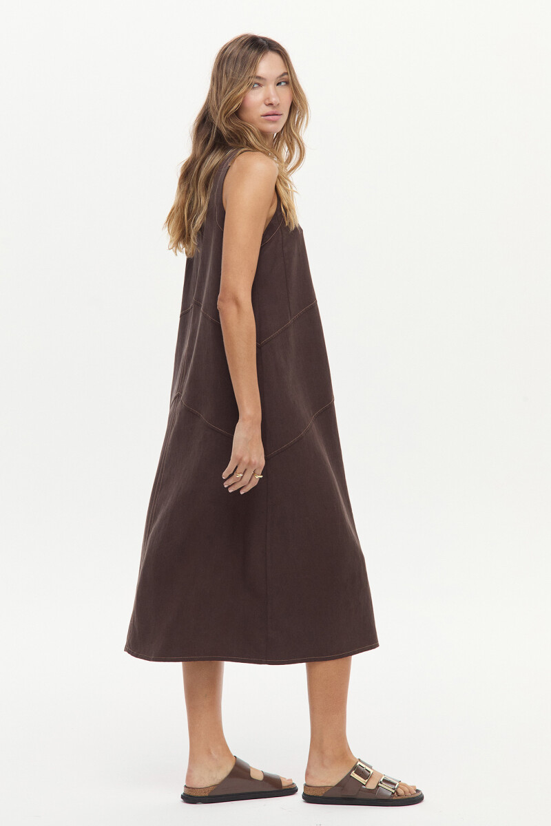 Vestido Italia Chocolate