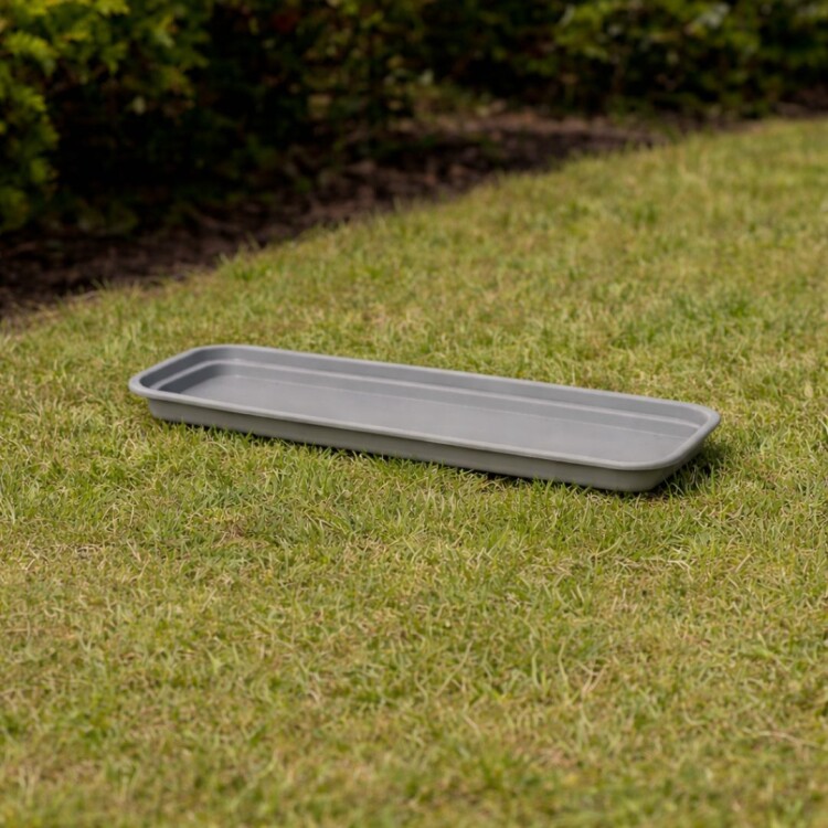 PLATO MACETA JARDINERA 35 GRIS PLATO MACETA JARDINERA 35 GRIS