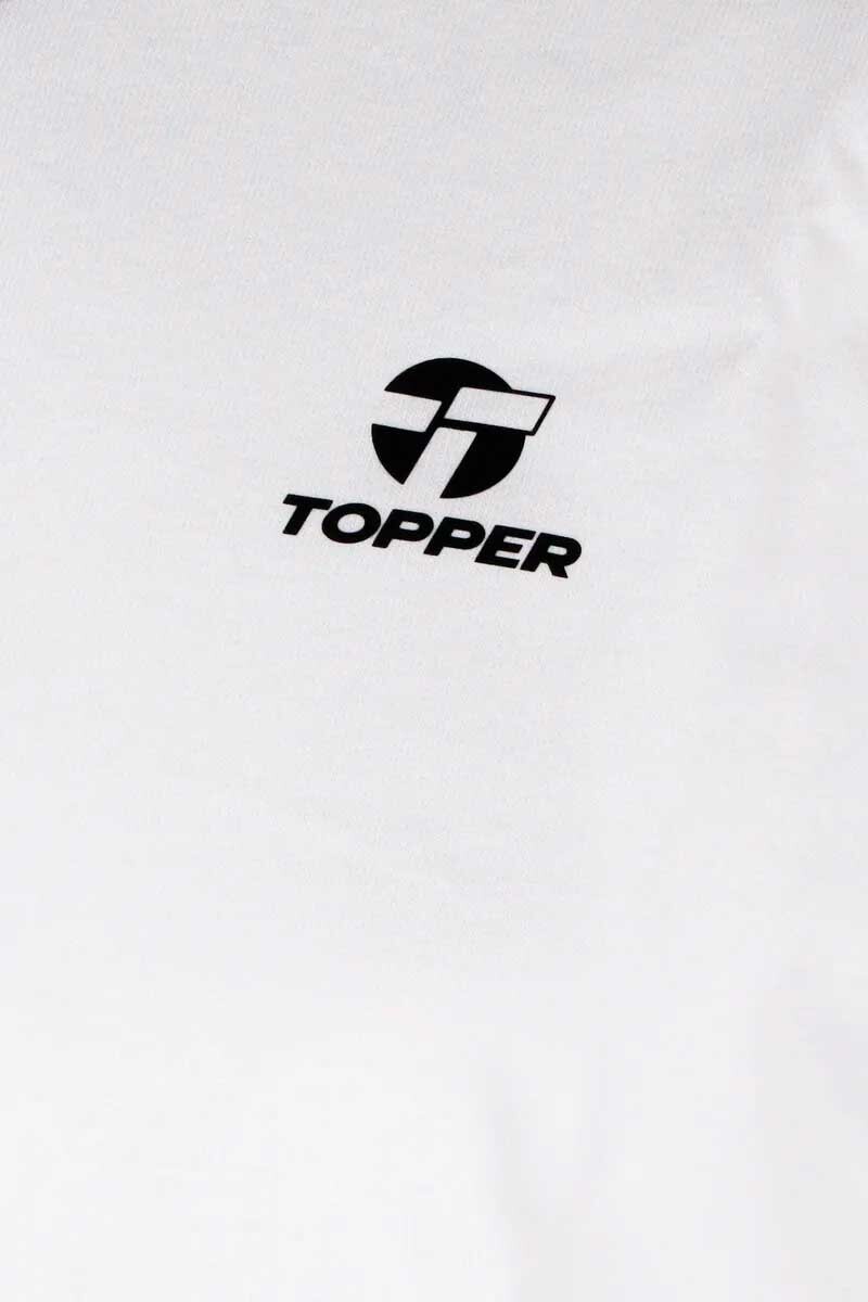 T SHIRT BASIC TOPPER TRNG Blanco