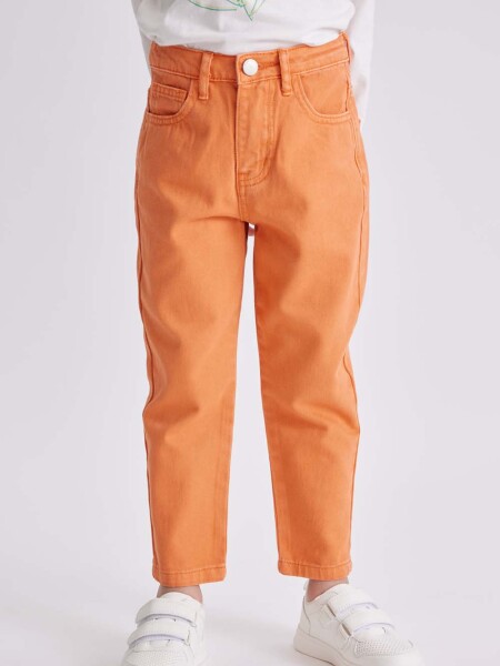 Pantalón de jean slouchy Durazno