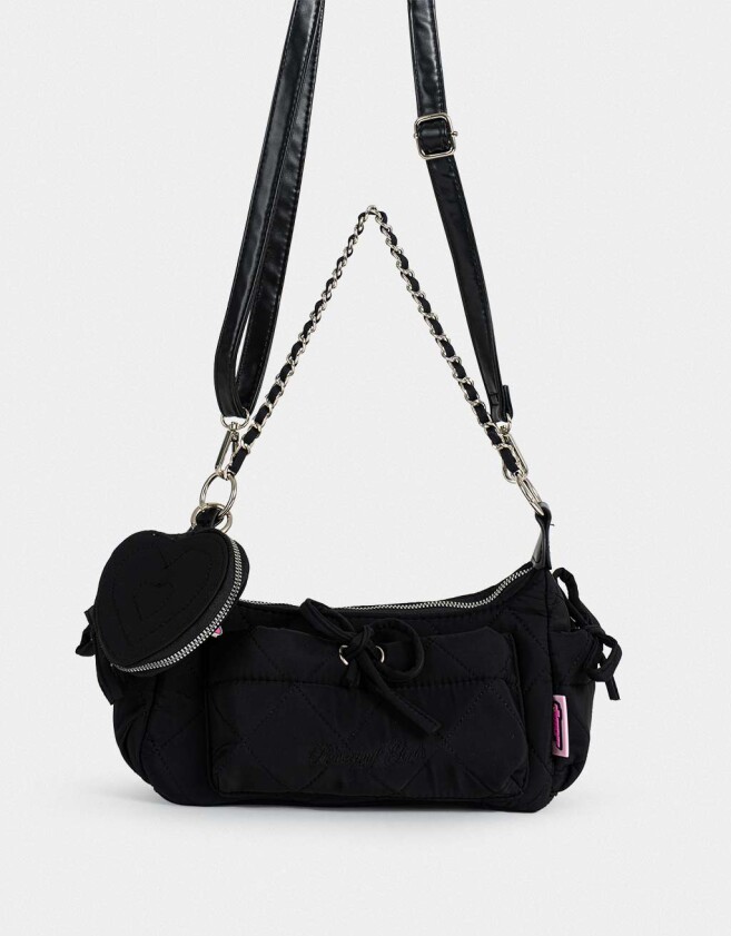 Bandoleras Cartera Multipocket Chicas Superpoderosas - Negro