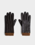 Guantes Varios Guantes Bicolor - Marron Chocolate
