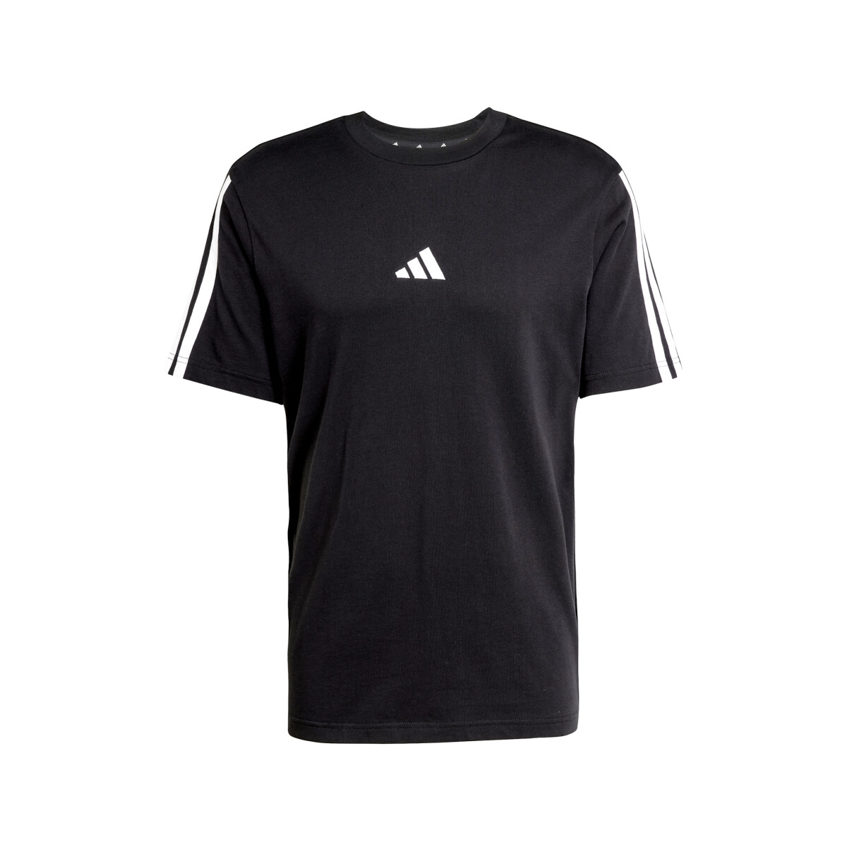 adidas ESSENTIALS 3 TIRAS TEJIDO JERSEY - Black 