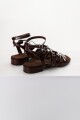 SANDALIA MONACO MARRON