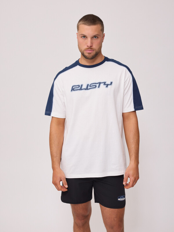 T-SHIRT ZOREN RUSTY Blanco