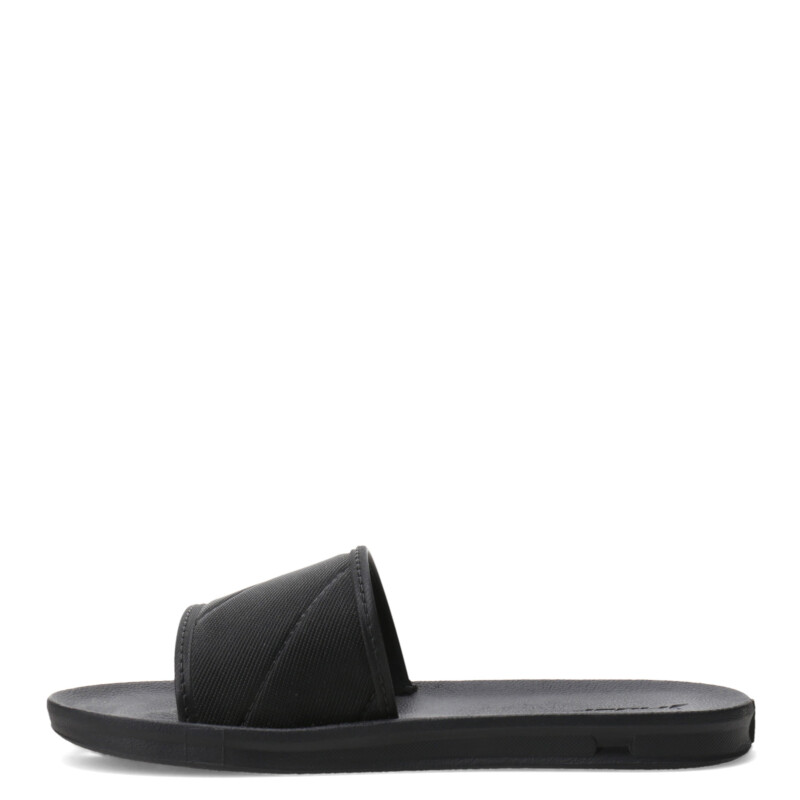 Sandalia de Hombre Rider Street Slide Negro - Blanco