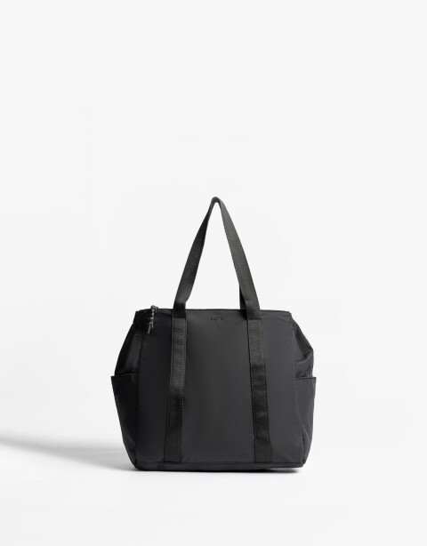 Shopper Nylon Shopper En Material Reciclado - Negro