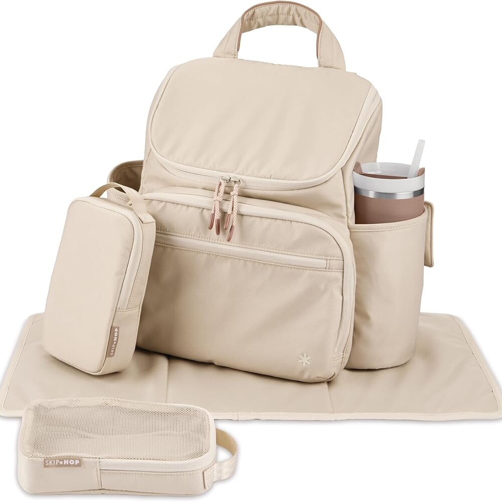 Mochila Maternal SKIP HOP NEXT beige
