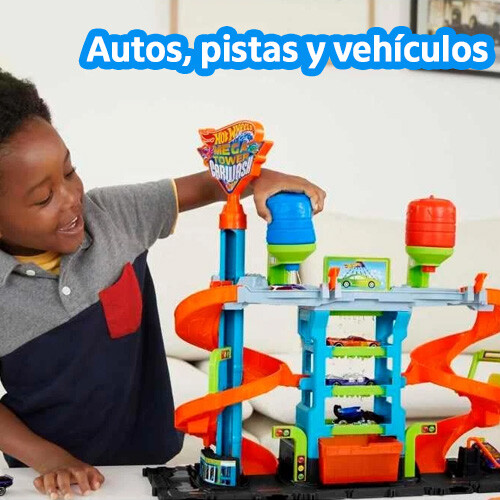 Autos, pistas y vehículos