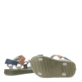 Sandalias Infantiles Rider Free Style II Verde - Beige