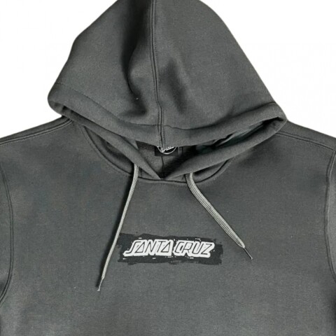 Canguro Santa Cruz Fechado Cut Strip Front Chumbo Dark Grey
