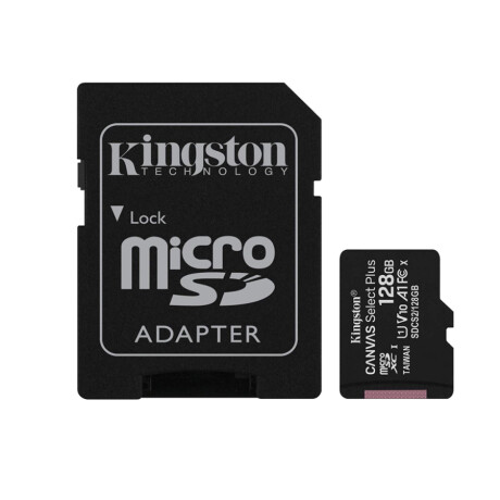 Tarjeta de memoria Micro SD 128 GB · Kingston Canvas Tarjeta de memoria Micro SD 128 GB · Kingston Canvas