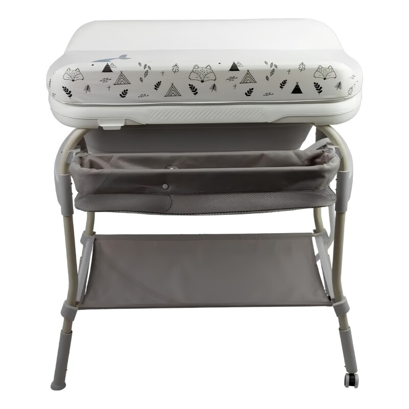Bañera con Cambiador Carestino Oasis Gris