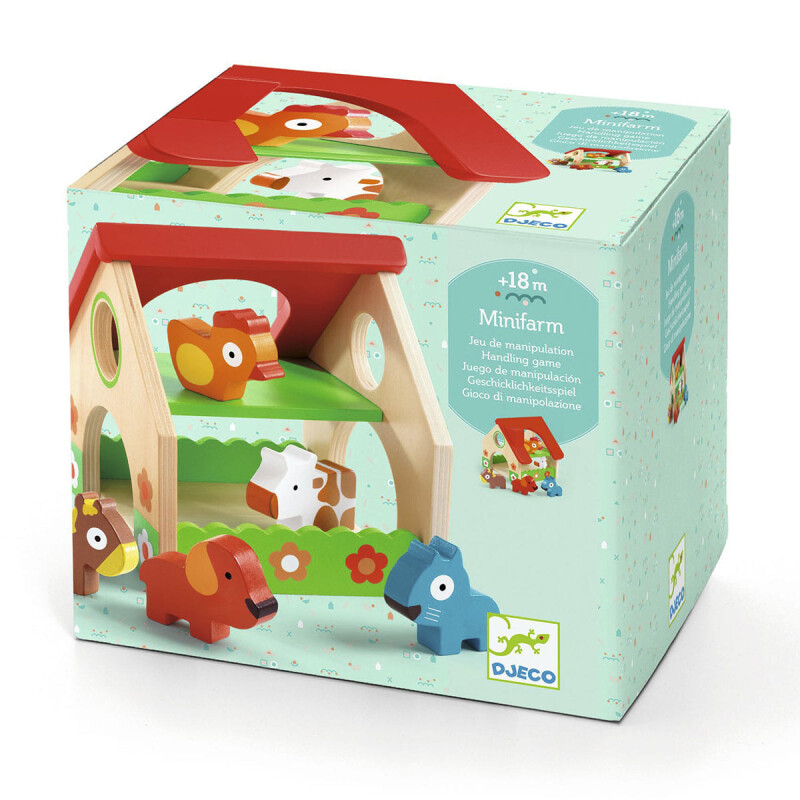 Granja de madera Minifarm Djeco Granja de madera Minifarm Djeco