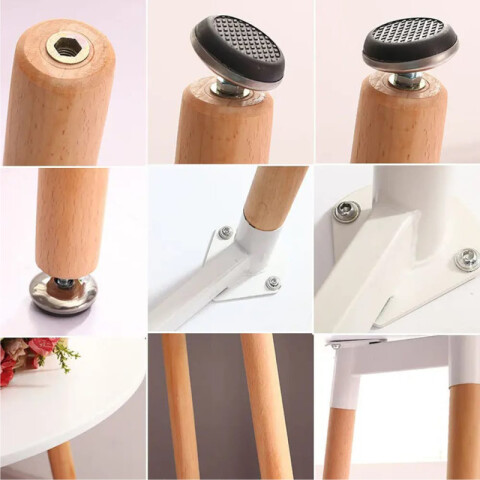 Mesa Eames Rectángular de Madera para Comedor o Jardín Mesa Eames Rectángular de Madera para Comedor o Jardín