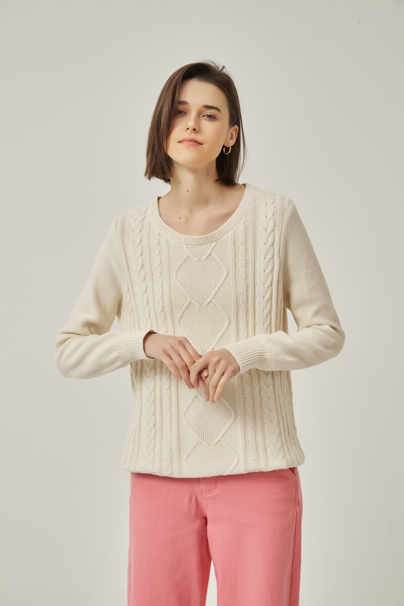 Sweater Aspasia - Crudo / Natural 