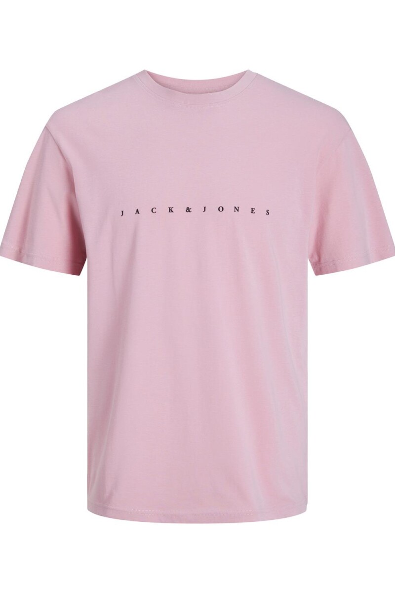 Polera Star Texto Estampado Pink Nectar