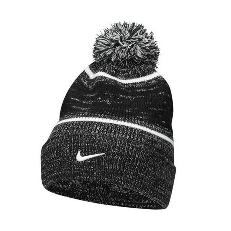 Sportwear - Nike - NIKE GORRO U NK PEAK BEANIE SC POM P de Hombre - FJ6305-100 Blanco-negro