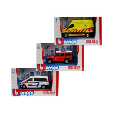 Bburago Camiones Emergencia Escala 1:50 Diseños Surtidos U