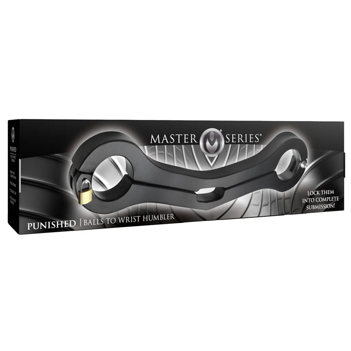 MS Punished Balls to Wrist Humbler - Black 