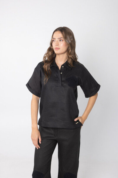 Blusa Mar Negro