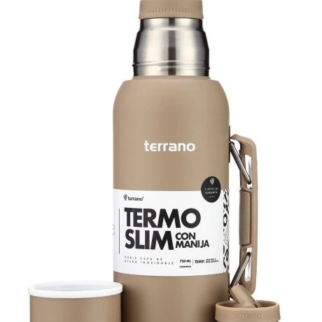 Termo Terrano Slim 750ML Base de Silicona ARENA