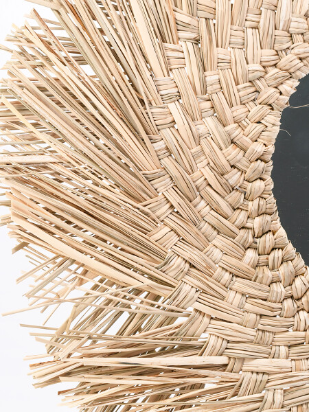 ESPEJO SEAGRASS BEIGE
