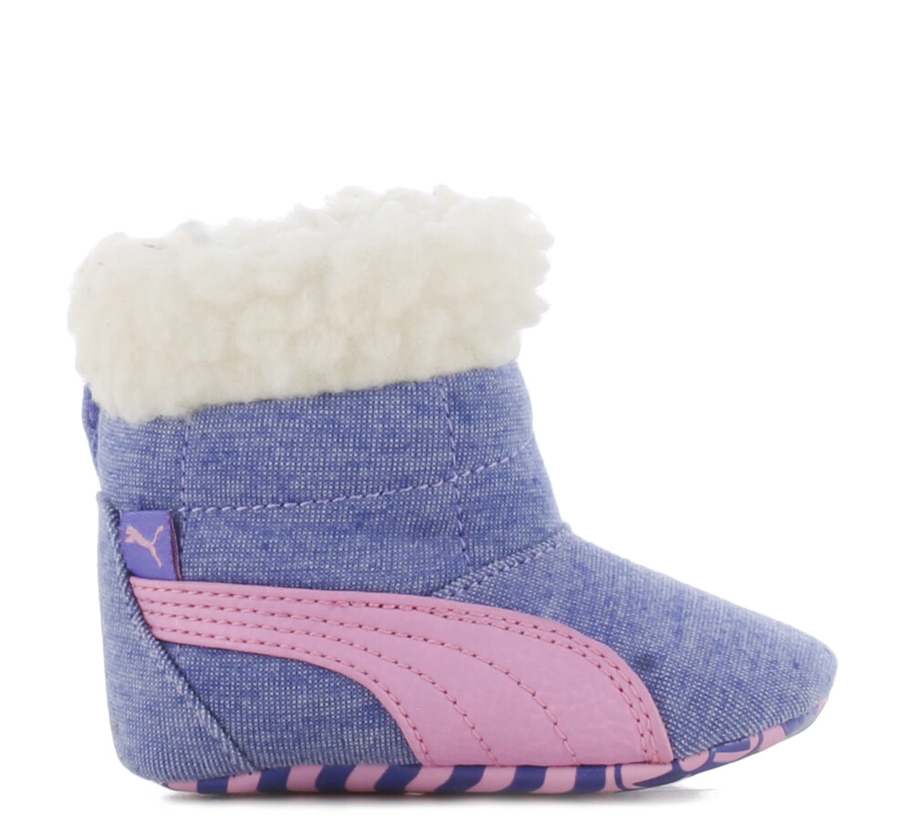 Baby Boot Fur Violeta/Rosado