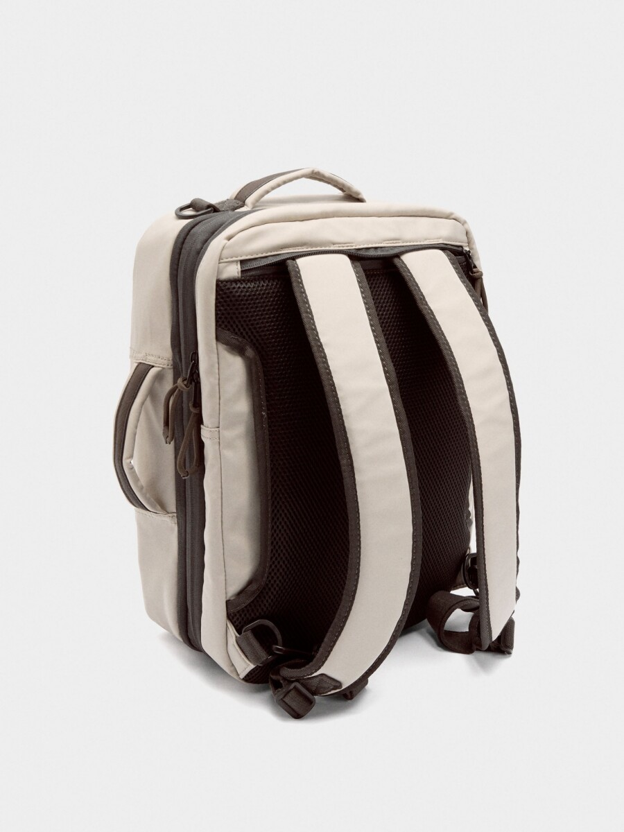 Mochila De Cabina De Nylon blanco