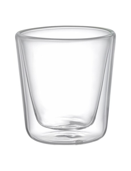 SET 2 VASOS DOBLE PARED 80ML BOROSILICATO VARENNA SET 2 VASOS DOBLE PARED 80ML BOROSILICATO VARENNA