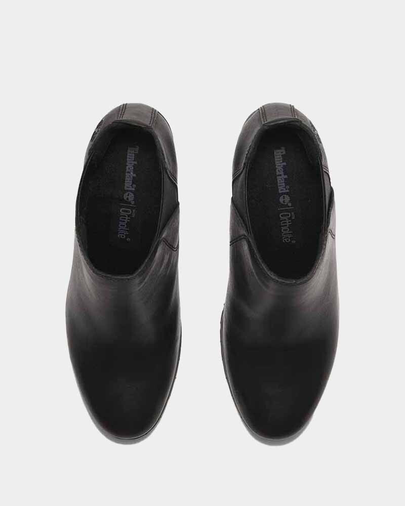 Botas Chelsea Allington Mid Mujer Black Full Grain