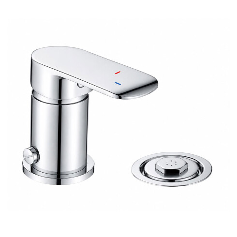 Griferia De Bidet Monocomando Cromo Aqualia Alassio CROMO