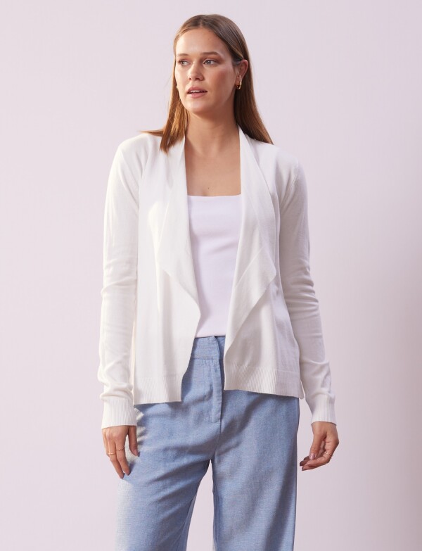 Cardigan Abierto CRUDO