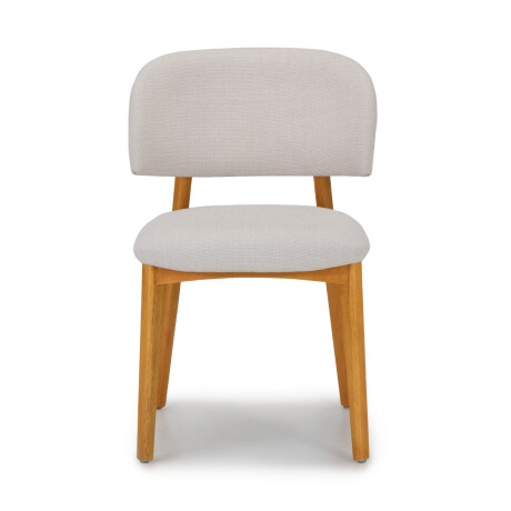 Silla Cora - Tela Rústica T1960 (Natural)