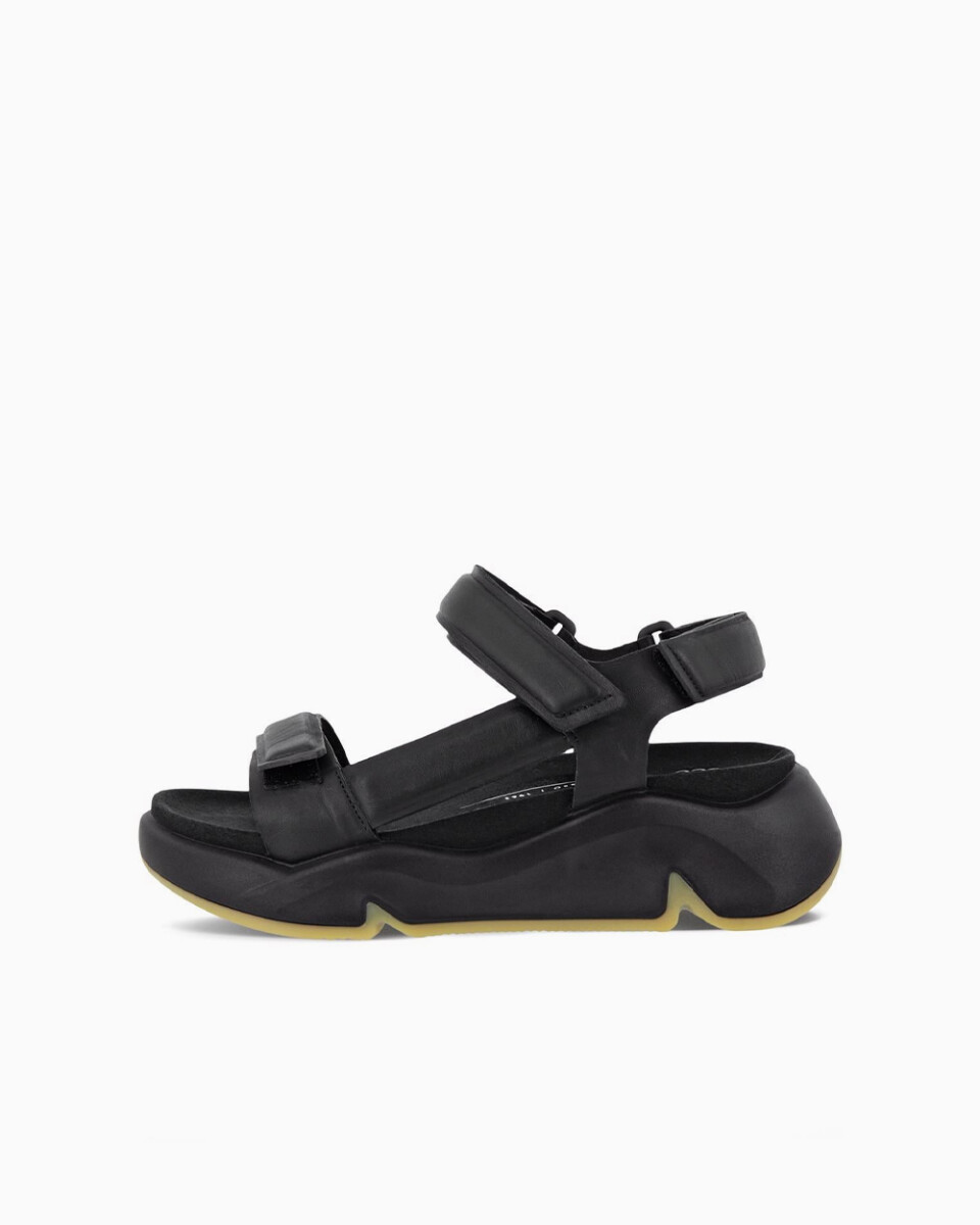 ECCO Chunky Sandal - Negro 