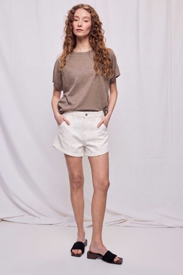SHORT CLAUD Blanco