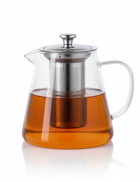 TETERA C/FILTRO AC.INOX 950ML BOROSILICATO TETERA C/FILTRO AC.INOX 950ML BOROSILICATO