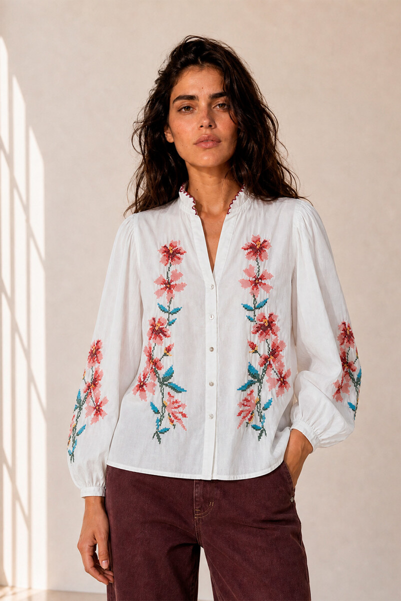 CAMISA CRUZ - ROSA 