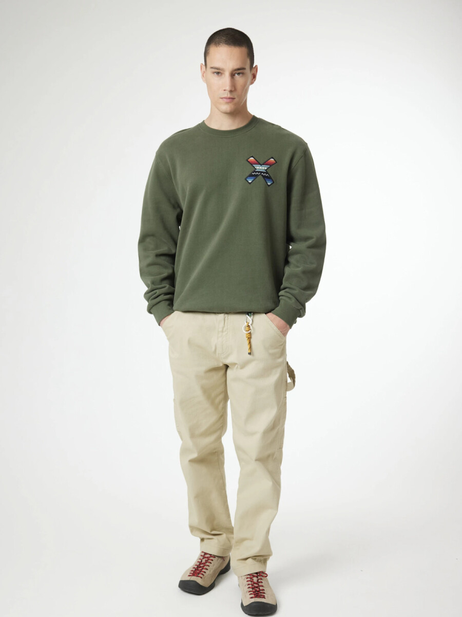 Sudadera Classic Blue Banana - Khaki 