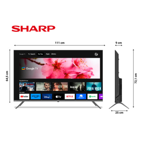 Smart TV Sharp 50 4K UHD Aquos